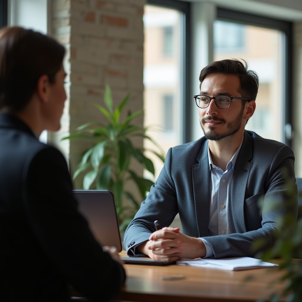 Sesión de coaching ejecutivo uno a uno